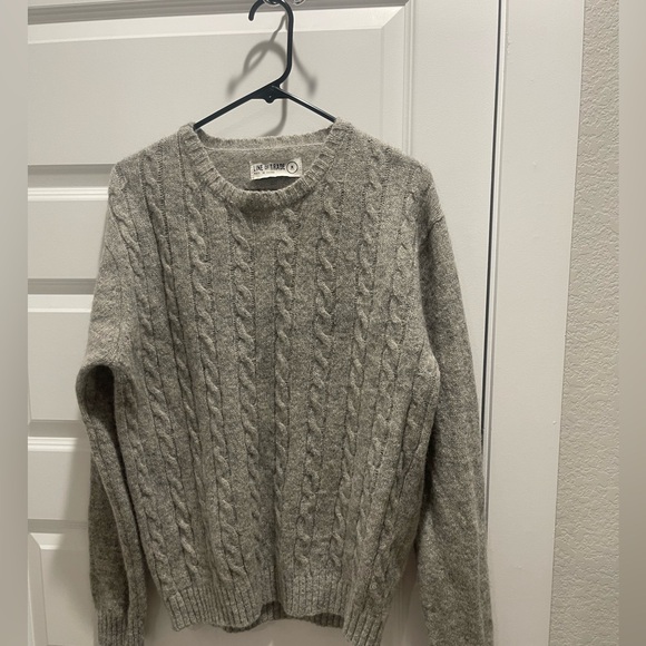 Line Of Trade Other - Line of Trade Men’s Gray The Mariner Shetland Wool Sweater Medium